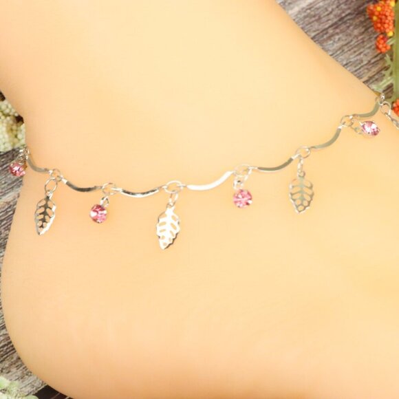 "Elegant Handmade Anklet – Delicate Jewelry for Women, MAR091574 - Picture 6 of 10